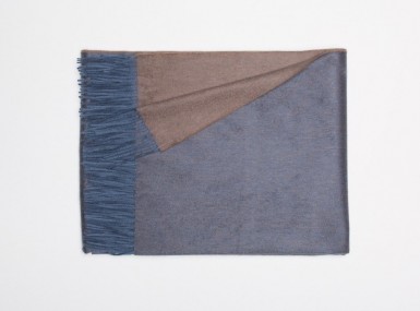Vorschaubild begg arran reversible plaid slate mink