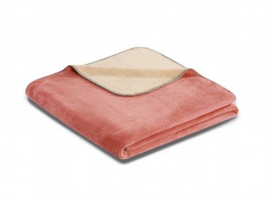 Vorschaubild biederlack duo cotton plaid flower mousse