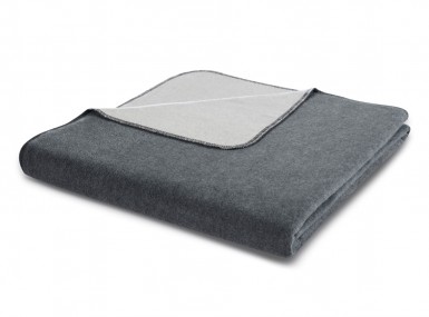 Vorschaubild biederlack green line plaid darkgrey silver