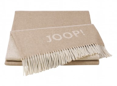 Vorschaubild joop plaid fine doubleface creme natur