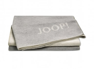 Vorschaubild joop plaid melange doubleface stein silber
