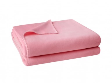 Vorschaubild zoeppritz soft fleece tagesdecke dusty pink