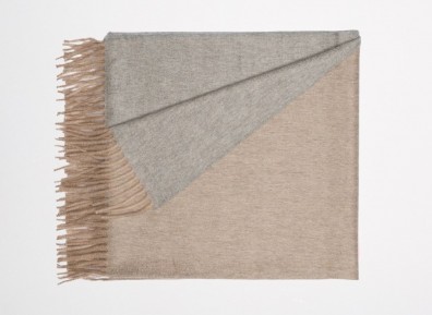 Begg & Co Plaid REVERSIBLE Kaschmir Stone Flannel
