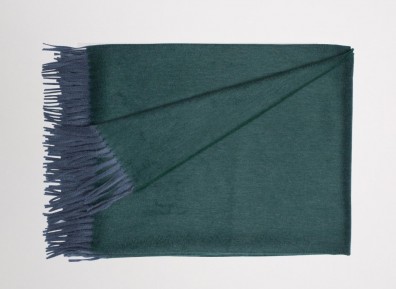 Begg & Co Plaid ARRAN Kaschmir Drake Green