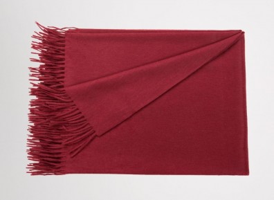 Begg Kashmir Plaid Arran Uni Wine