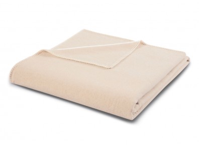 Biederlack Plaid GREEN LINE Beige