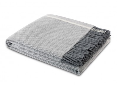 Biederlack Plaid Wool herringbone