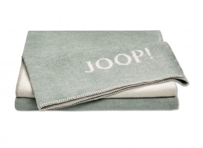 Joop! Plaid MELANGE DOUBLEFACE Jade Natur