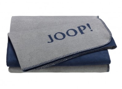 Joop! Plaid Uni Doubleface silber navy
