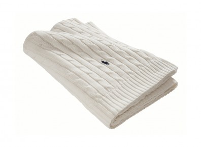 Ralph Lauren Tagesdecke Cable offwhite